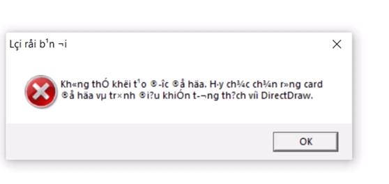 sửa lỗi chế độ directDraw đế chế